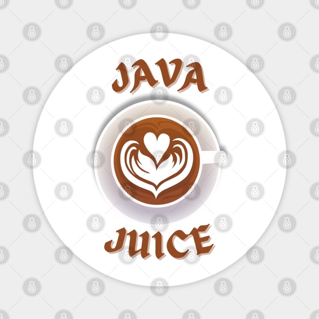 Java Juice #2 Magnet by Mazzlo Shop